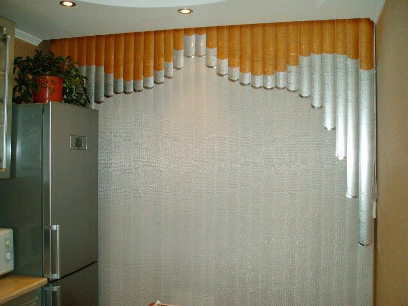 Мультифактурные жалюзи на кухне