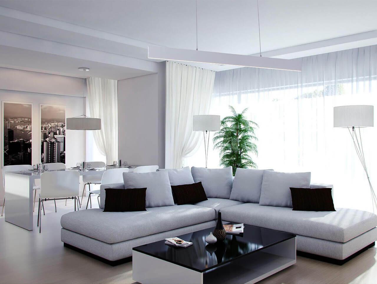 Шторы для гостиной (зала), как выбрать, виды штор