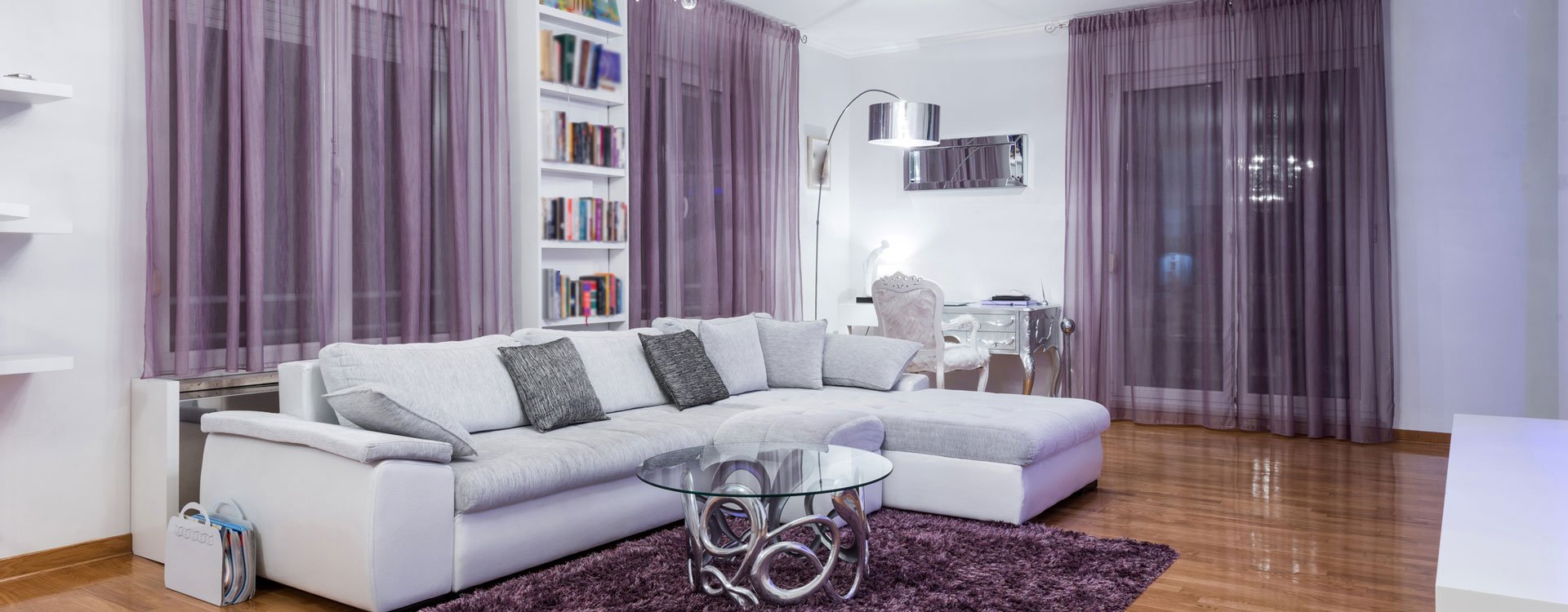 Шторы для гостиной (зала), как выбрать, виды штор