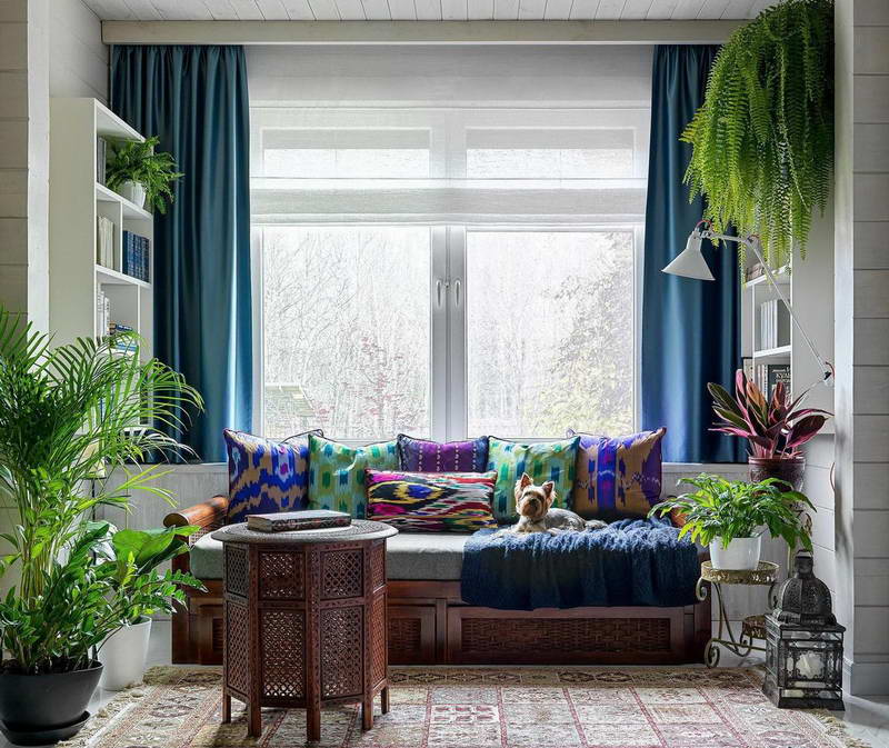 Шторы для гостиной (зала), как выбрать, виды штор