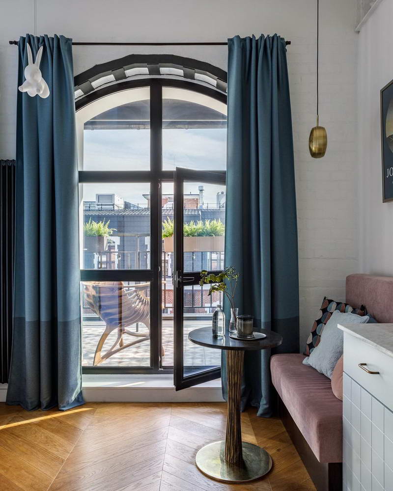 Шторы для гостиной (зала), как выбрать, виды штор