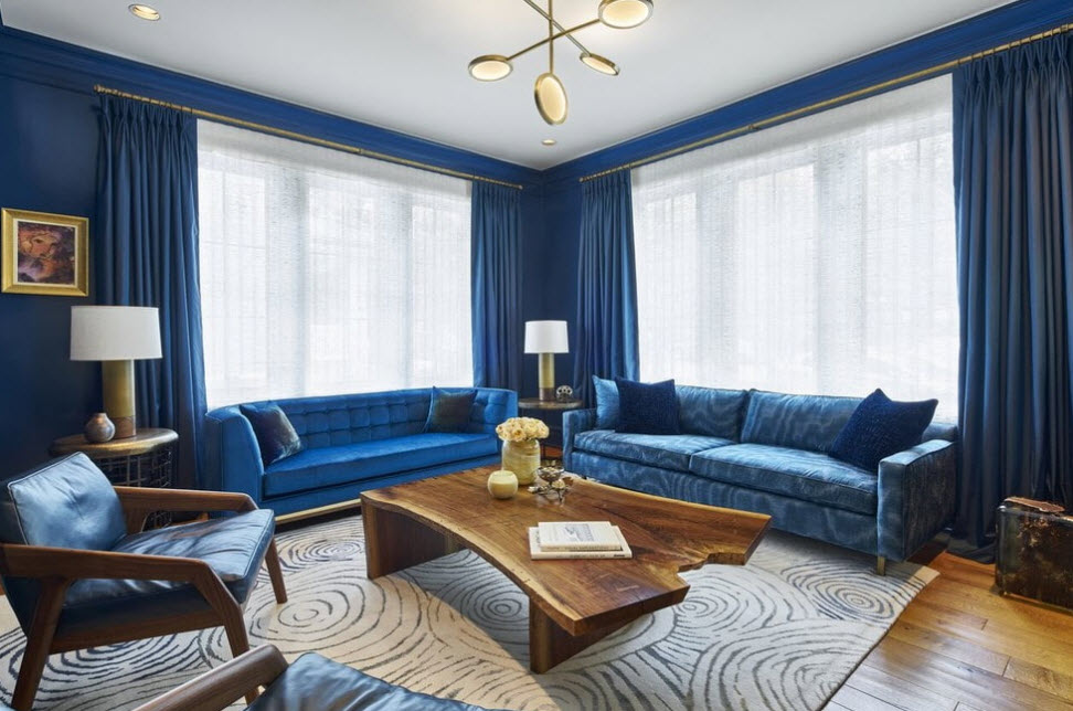 Шторы для гостиной (зала), как выбрать, виды штор