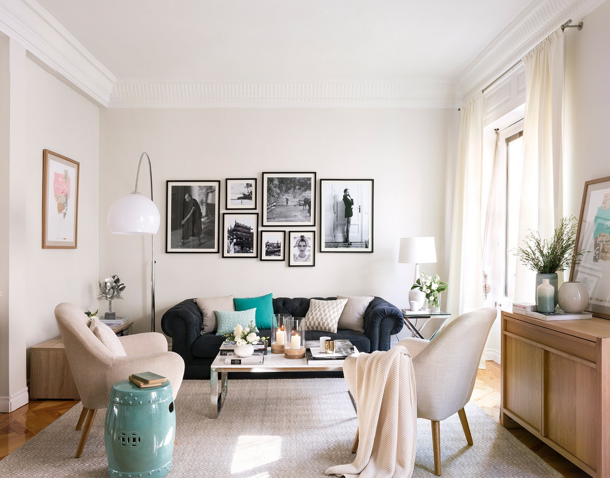 Шторы для гостиной (зала), как выбрать, виды штор