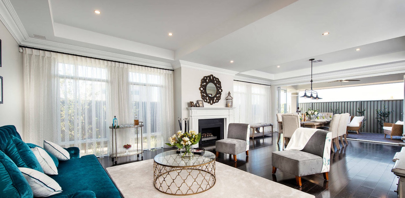 Тюль в гостиной