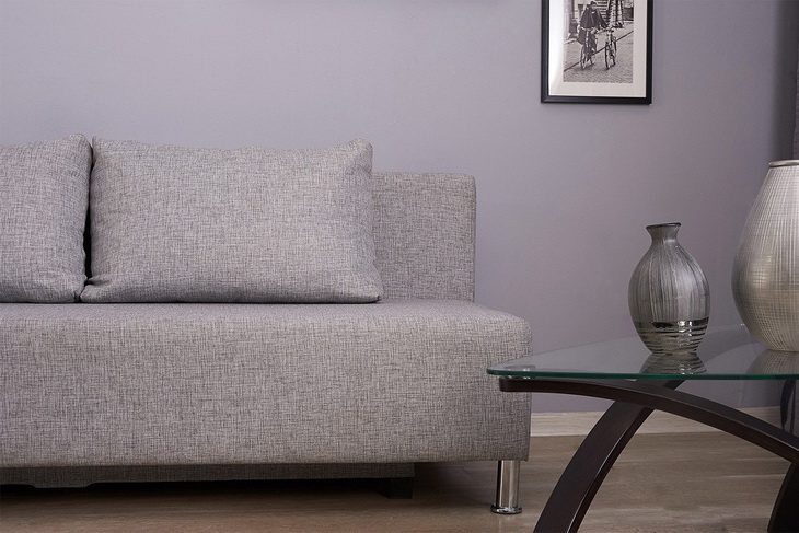 Диван из рогожки