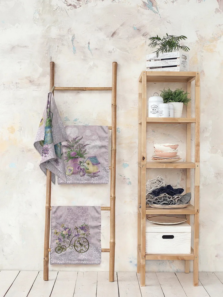 Полотенца из рогожки