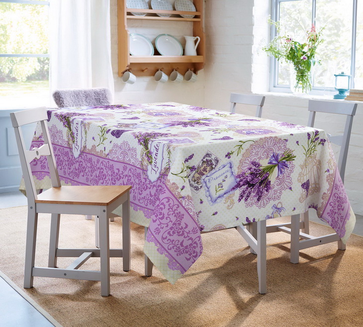 Скатерть из рогожки