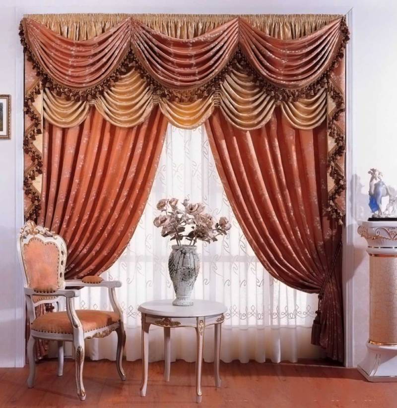 Новинки штор для зала - фото лучших идей дизайна штор