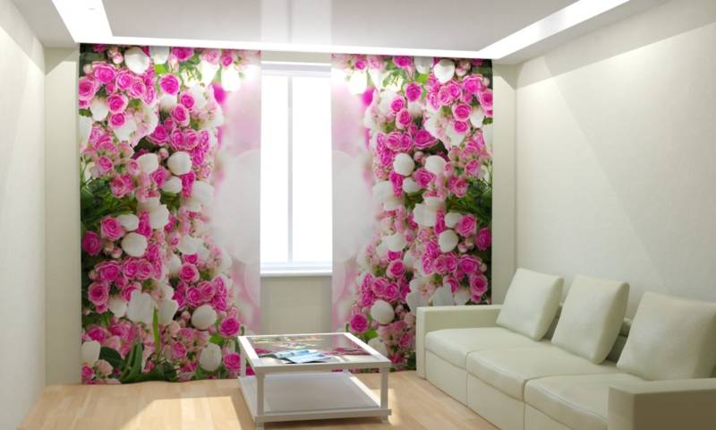 Оформление окна в гостиной: современные дизайнерские идеи