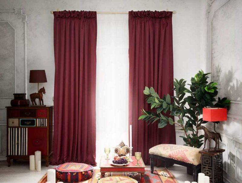 Шторы к серым обоям - фото идей цвета штор в спальню, зал, гостиную, кухню к серым обоям