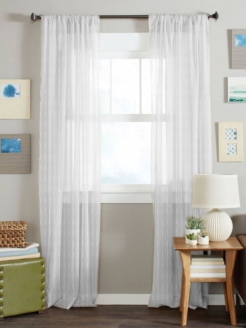 Тюль для зала 2023 года - фото новинок в современном стиле тюли с шторами и без