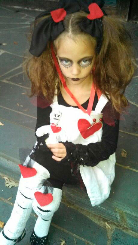 костюм на Хэллоуин своими руками для девочек 3