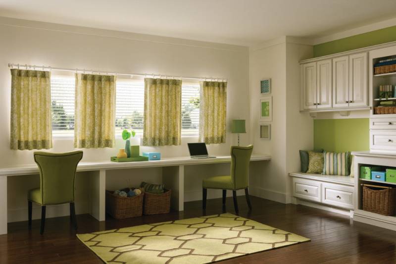 Короткие шторы на окна: дизайн занавесок до подоконника для гостиной, зала