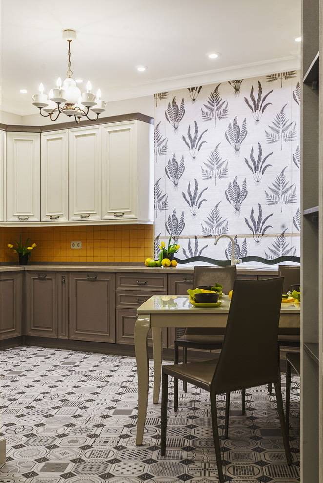 Новинки штор для кухни 2023 года - фото стильных современных штор, модный актуальный дизайн штор для кухни в текущем году