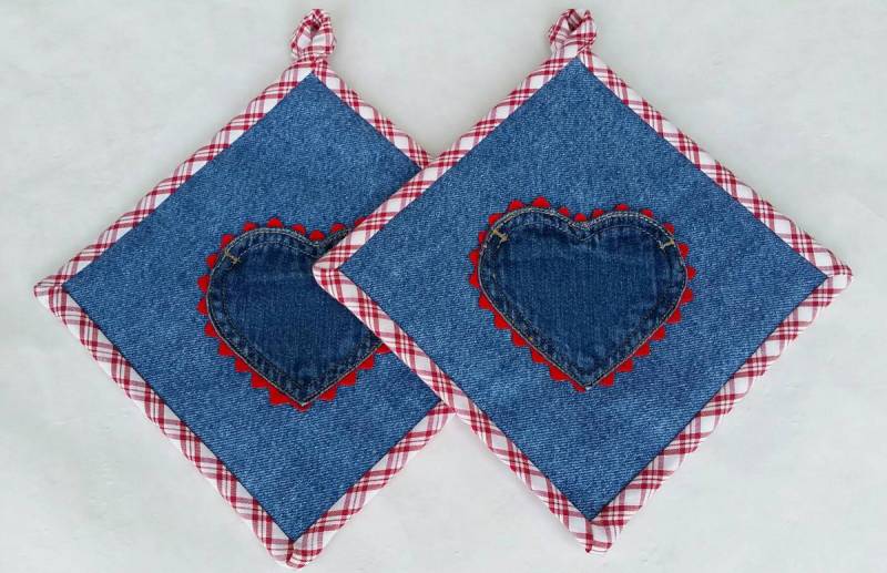 Прихватки своими руками - схемы и мастер-классы по выкройке прихваток для кухник