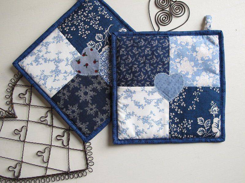 Прихватки своими руками - схемы и мастер-классы по выкройке прихваток для кухник