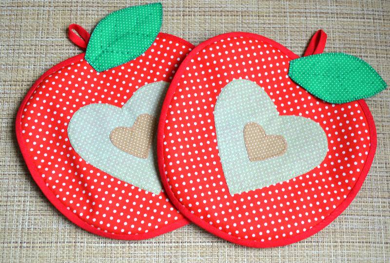 Прихватки своими руками - схемы и мастер-классы по выкройке прихваток для кухник