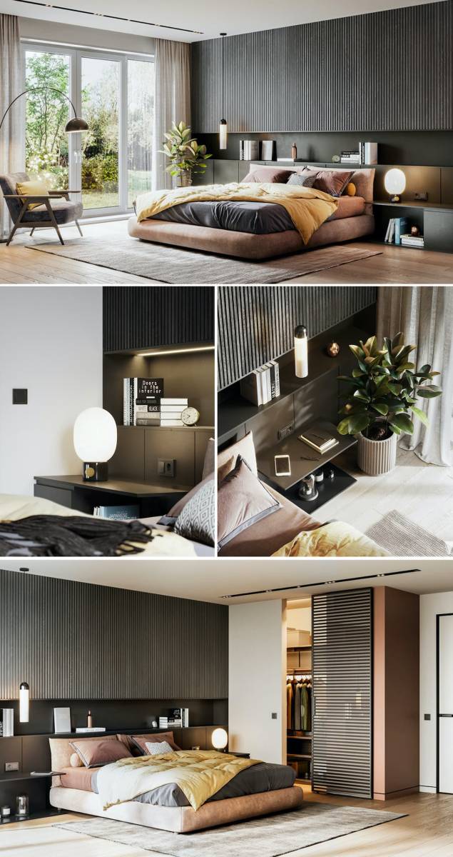 Темные шторы - фото лучших идей и новинок дизайна