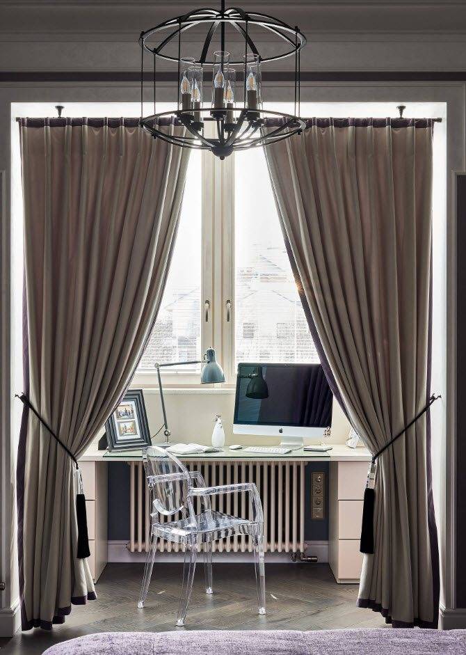 Шторы на балкон - современные варианты на раздвижные окна, выбор тюля, гардин, жалюзи, римских и рулонных штор