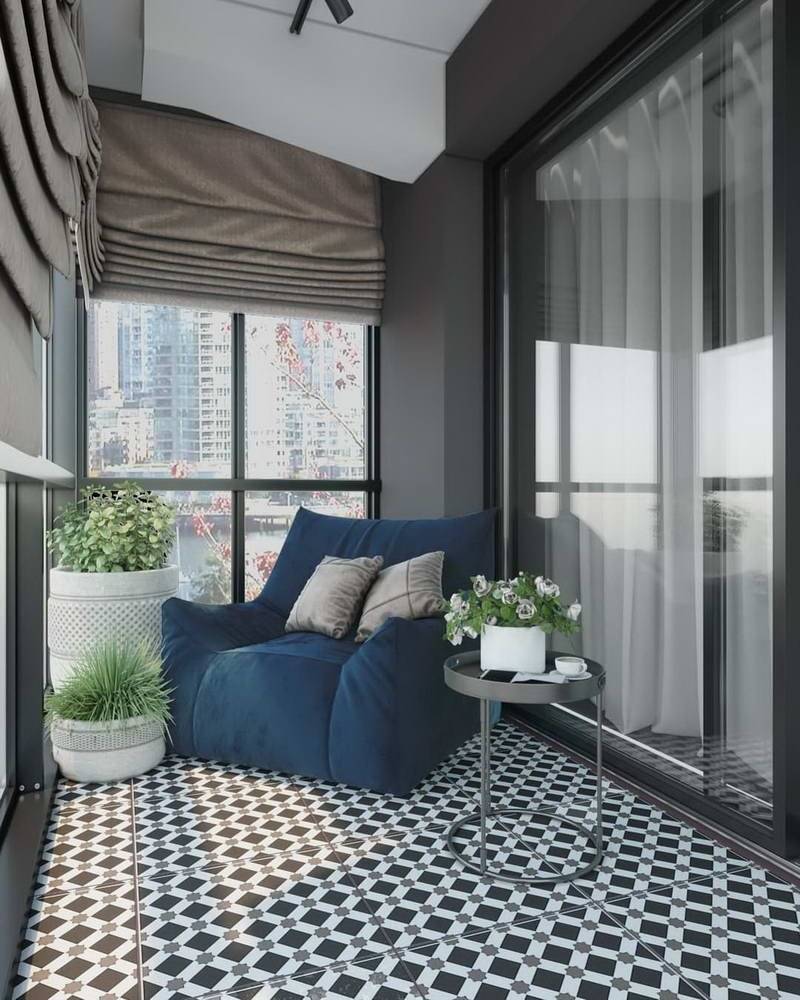 Шторы на балкон - современные варианты на раздвижные окна, выбор тюля, гардин, жалюзи, римских и рулонных штор