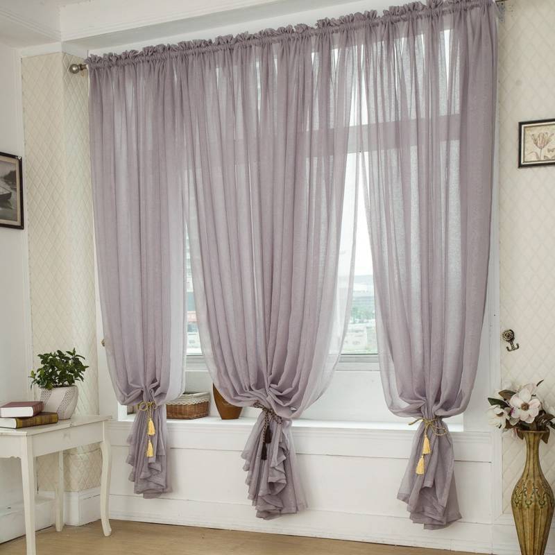 Шторы на балкон - современные варианты на раздвижные окна, выбор тюля, гардин, жалюзи, римских и рулонных штор