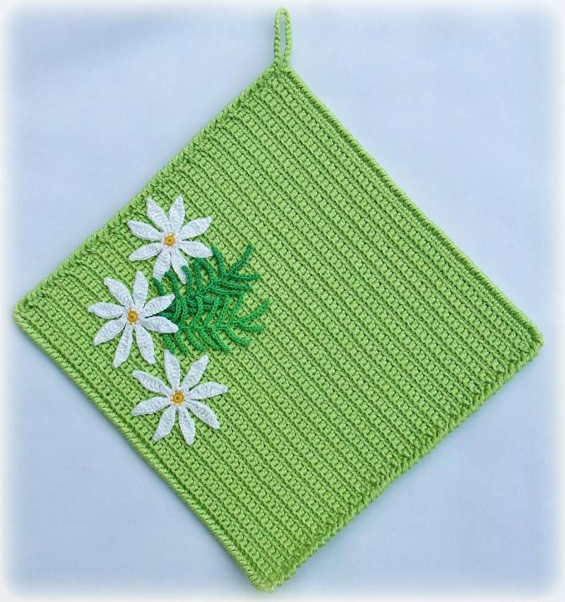 Прихватки своими руками - схемы и мастер-классы по выкройке прихваток для кухник