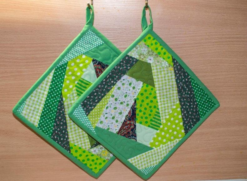 Прихватки своими руками: пошаговый мастер-класс по выкройке прихваток для кухни из ткани