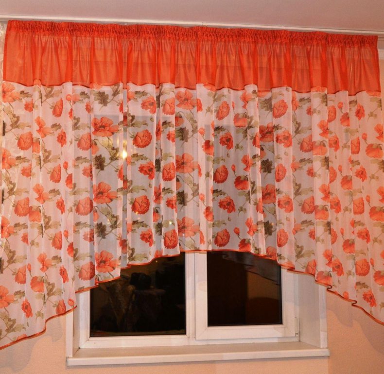 Новинки штор для кухни 2023 года - фото стильных современных штор, модный актуальный дизайн штор для кухни в текущем году