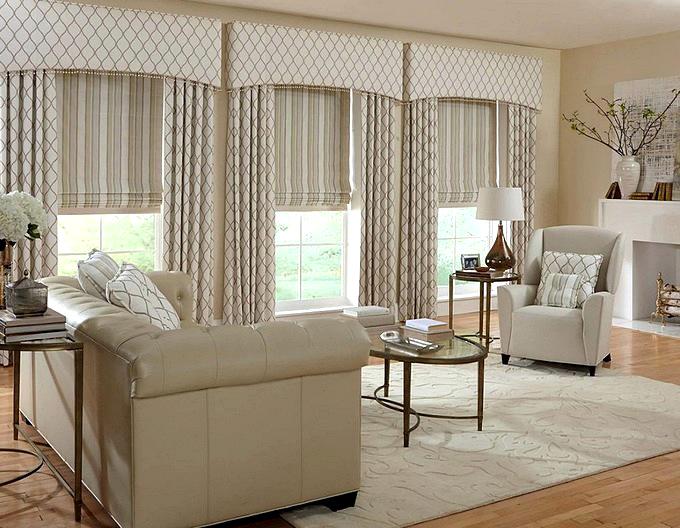 Стильные римские шторы