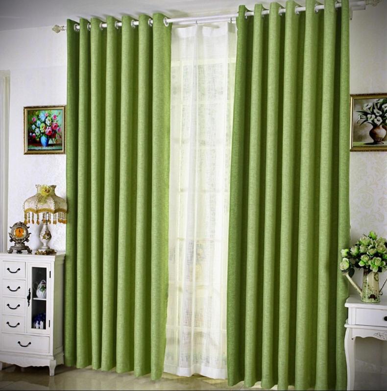 Шторы на люверсах в современном интерьере