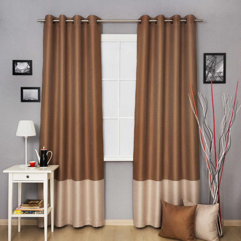 Шторы на люверсах в современном интерьере