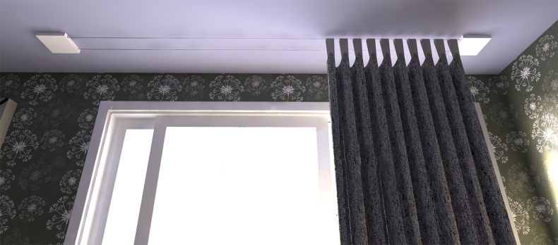 Струнные карнизы для штор: виды, преимущества, особенности