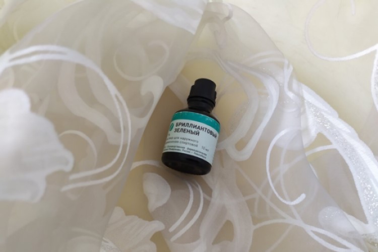 Раствор бриллиантового зеленого