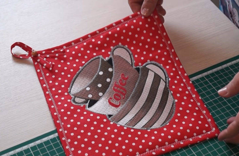 Прихватки своими руками: пошаговый мастер-класс по выкройке прихваток для кухни из ткани