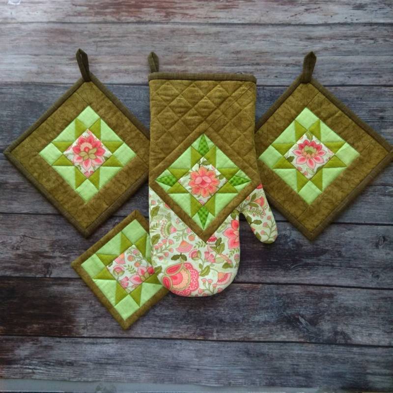 Прихватки своими руками: пошаговый мастер-класс по выкройке прихваток для кухни из ткани