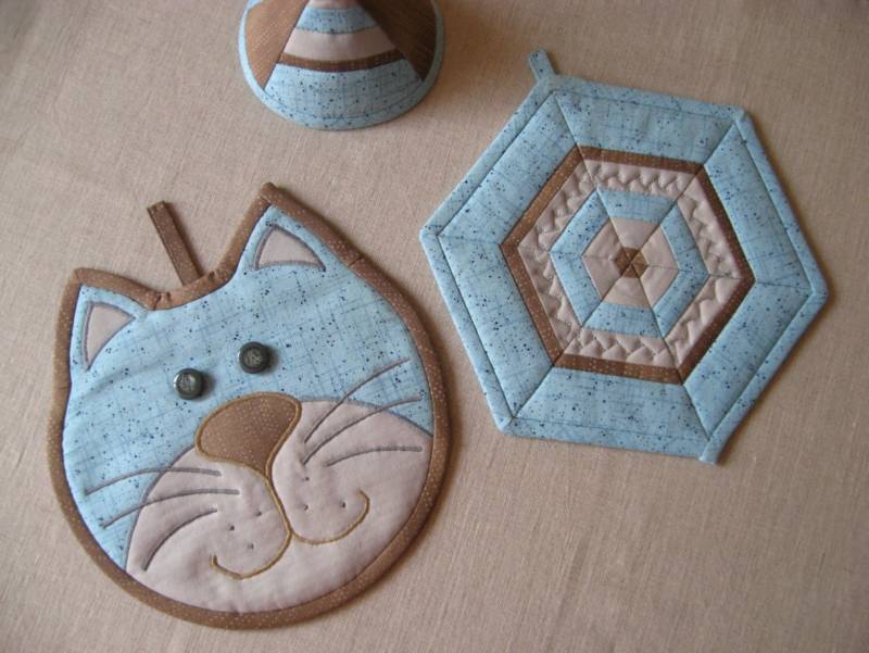 Прихватки своими руками - схемы и мастер-классы по выкройке прихваток для кухник