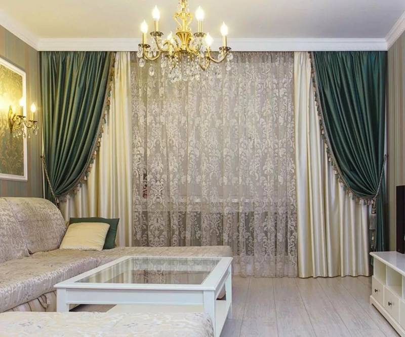 Новинки штор для зала