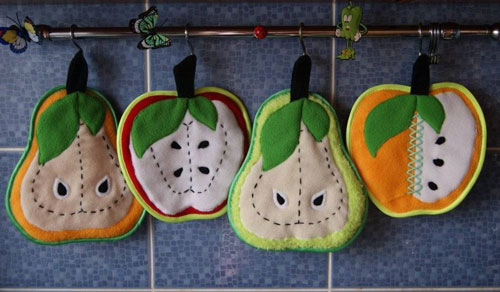 Как сшить прихватки для кухни своими руками 6