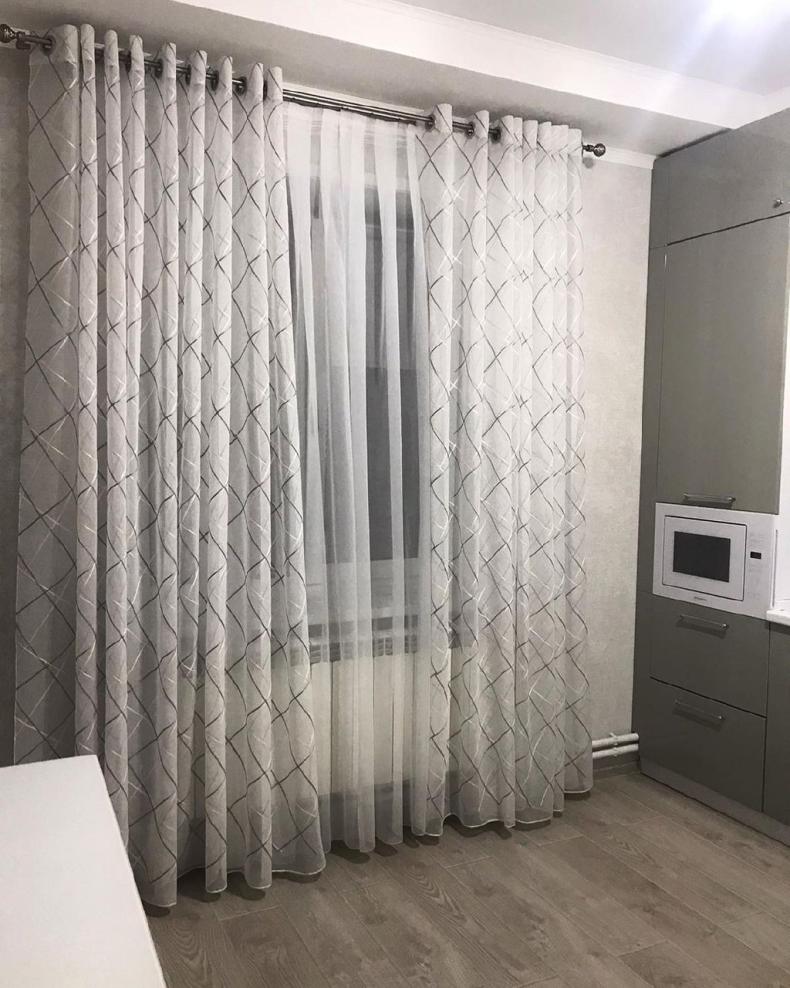 Шторы на кухню: фото идей, новинки, советы по оформлению