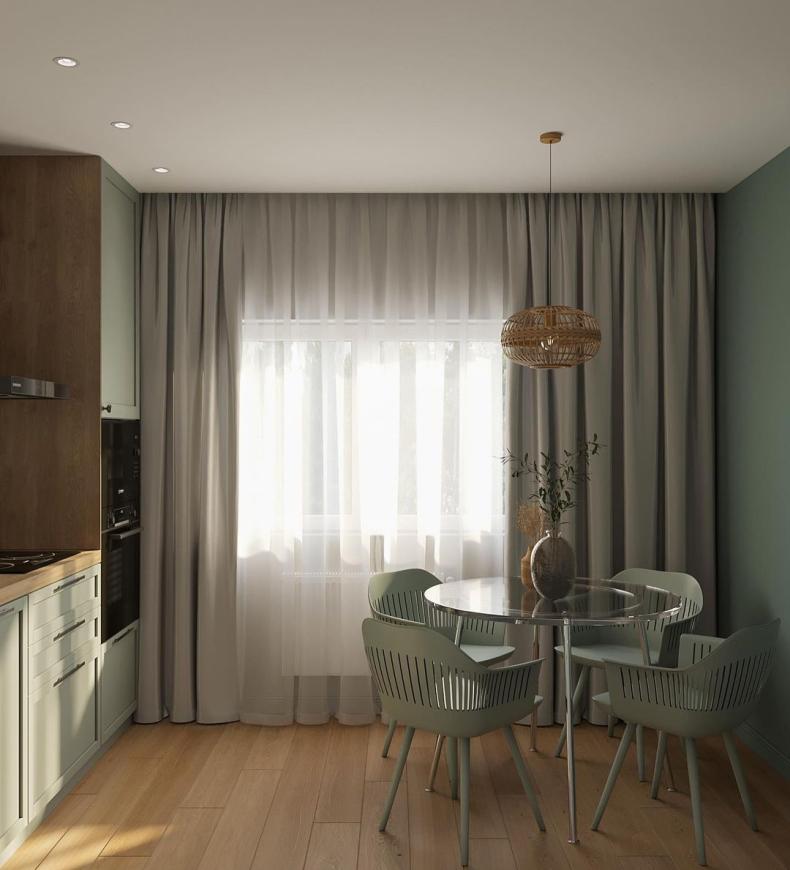 Шторы на кухню: фото идей, новинки, советы по оформлению