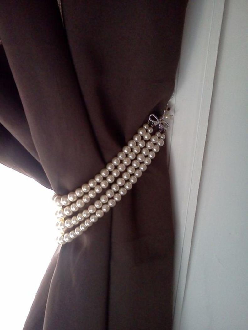 Прихваты для штор – практичный и стильный аксессуар в современном интерьере, оригинальные держатели: разновидности и стилевые решения