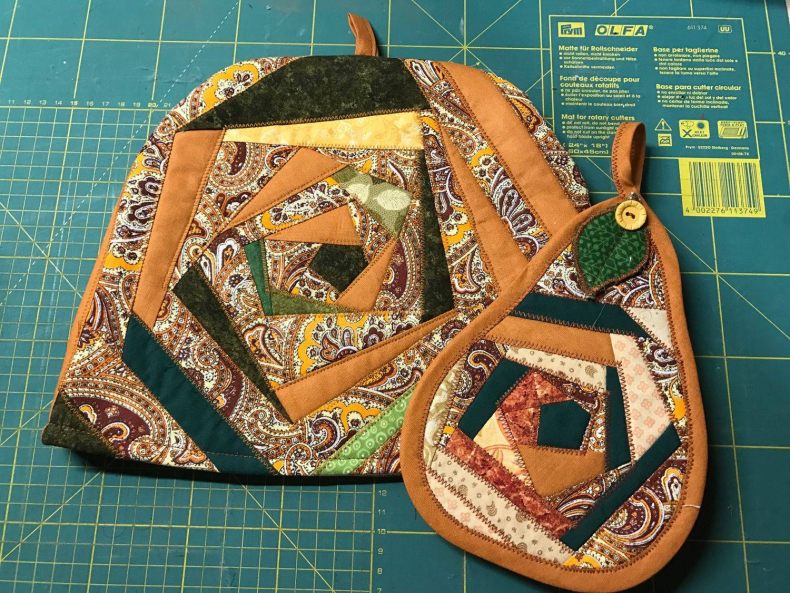 Прихватки своими руками: пошаговый мастер-класс по выкройке прихваток для кухни из ткани