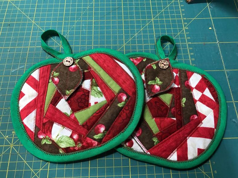 Прихватки своими руками - схемы и мастер-классы по выкройке прихваток для кухник