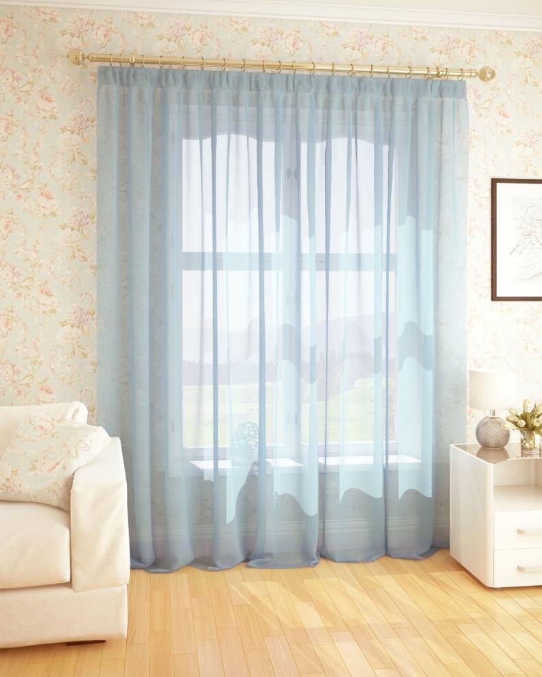 Тюль в гостиную: новинки красивого дизайна для зала