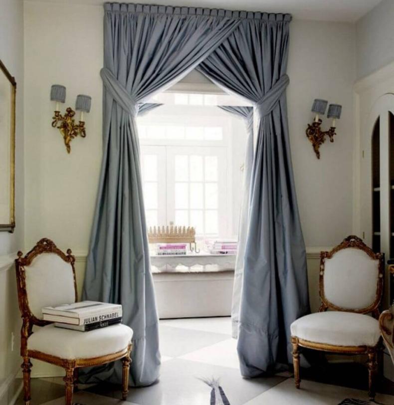 Занавески на дверной проем: декоративные, на магнитах от комаров, фото