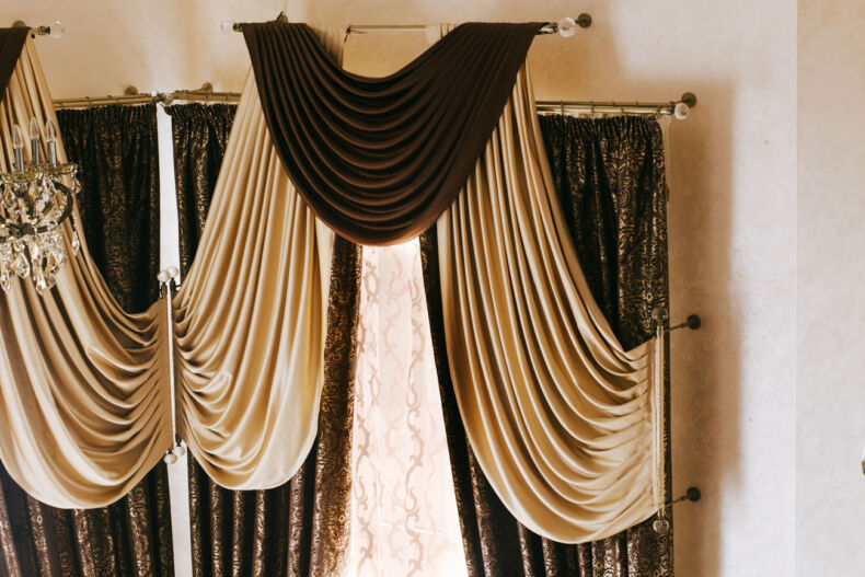 Модные ламбрекены