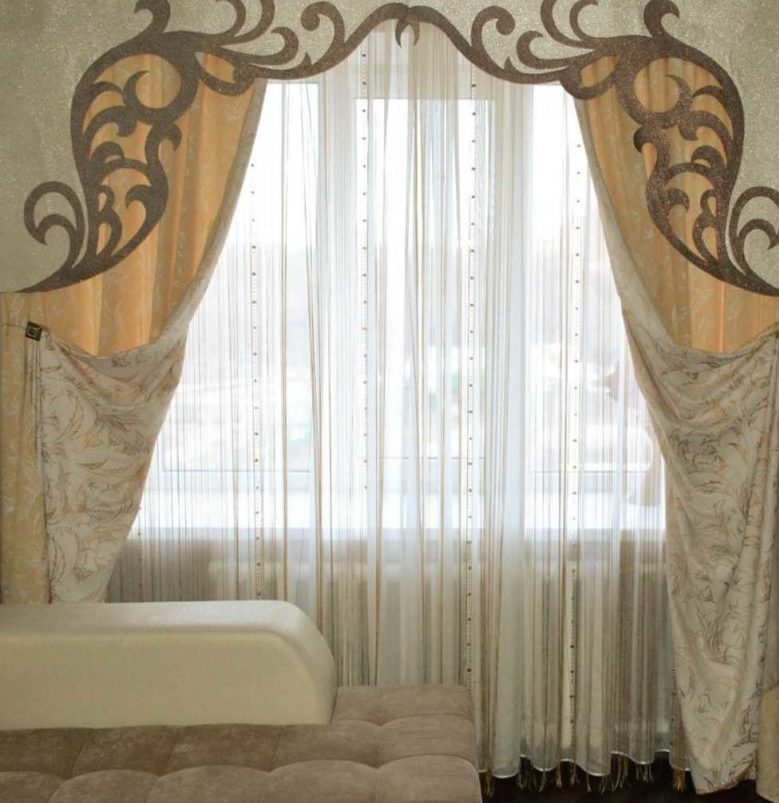 Как сшить шторы с ламбрекеном своими руками