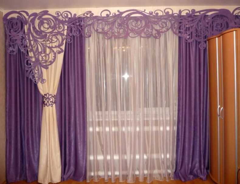 Как сшить шторы с ламбрекеном своими руками