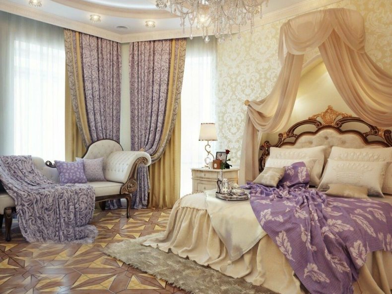 Шторы из органзы на кухню или в гостиную, модели занавесок