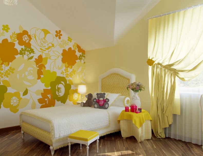 Желтые шторы - фото идеальных примеров необычных сочетаний и стильных идей применения